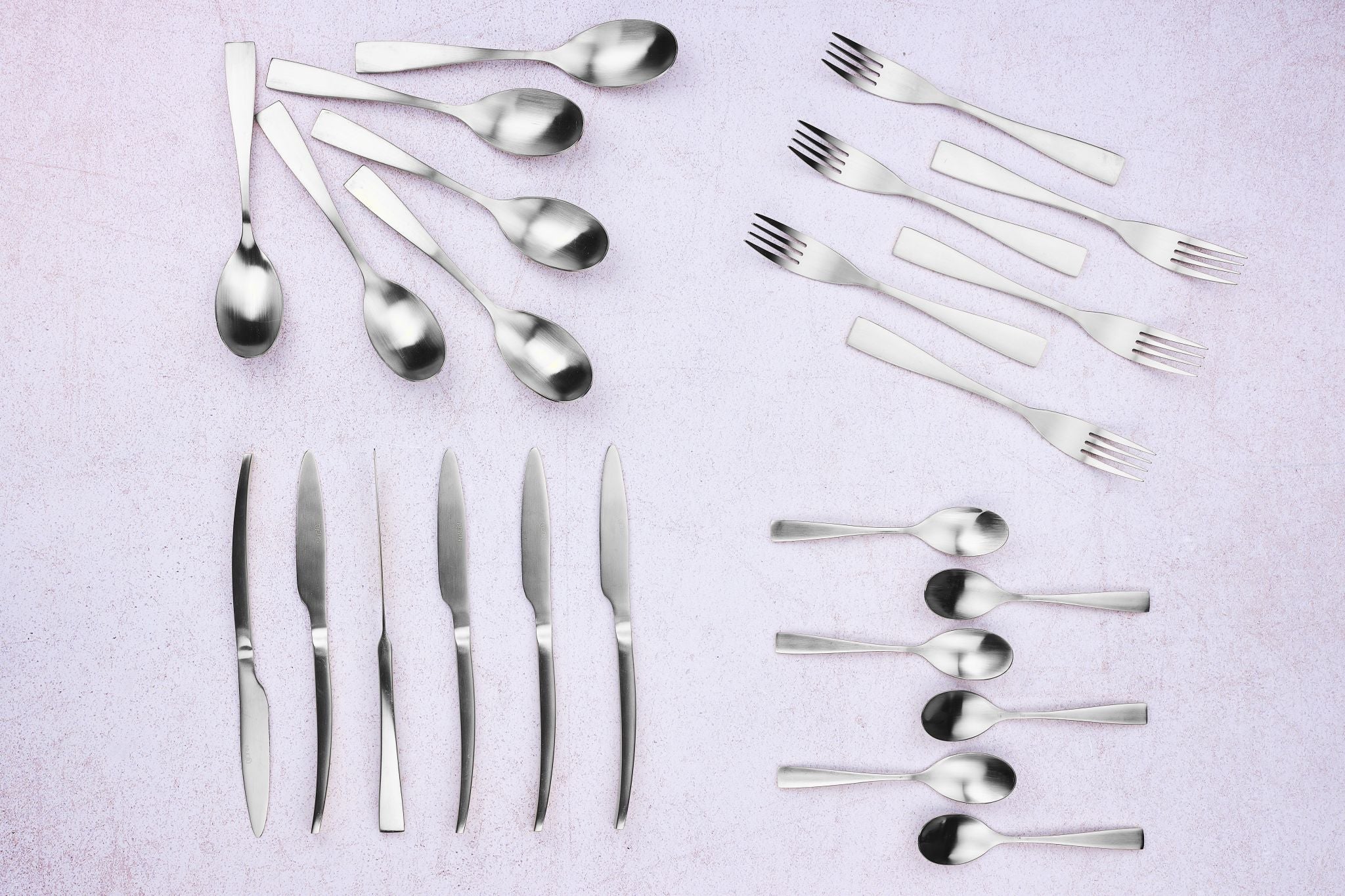 Besteck-Set SVEN - 24 tlg. - Silber