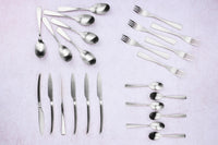 Besteck-Set SVEN - 24 tlg. - Silber