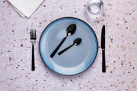 Besteckset TELMO - 24t lg. - Schwarz