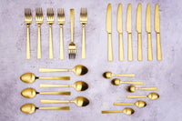 Besteck-Set TELMO - 24 tlg. - Gold