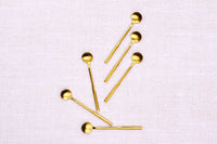 Tea spoon set 6 pieces ABEL - Gold