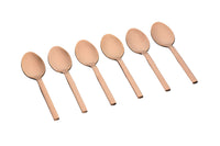 Tea spoon set 6 pieces EMUND - Copper