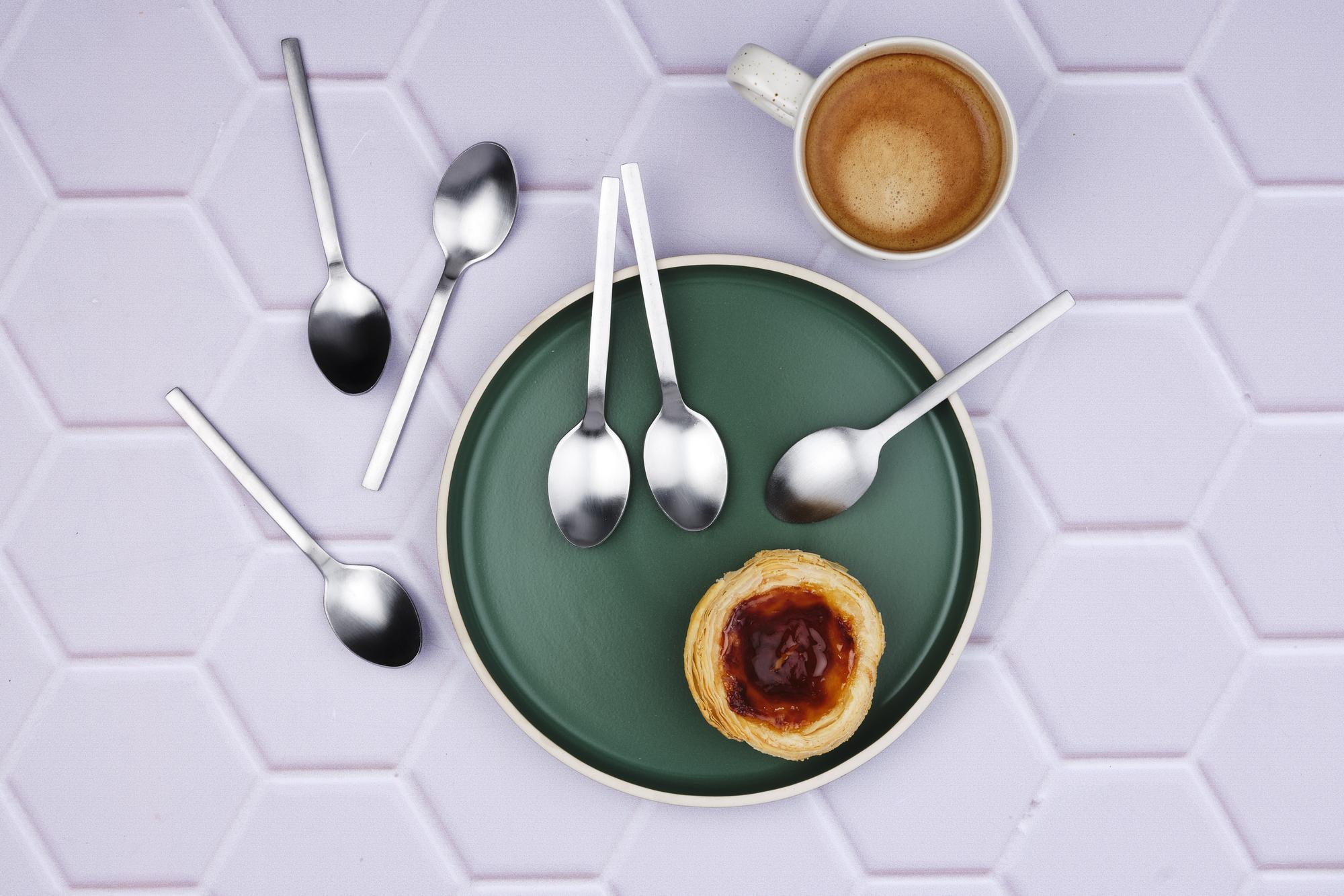 Set mit 6 kleinen Löffel EMUND - 6 tlg. - Silber