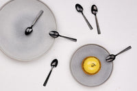 Set mit 6 kleinen Löffel FINN - 6 tlg. - Schwarz