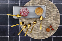 Tea spoon set 6 pieces FINN - Gold