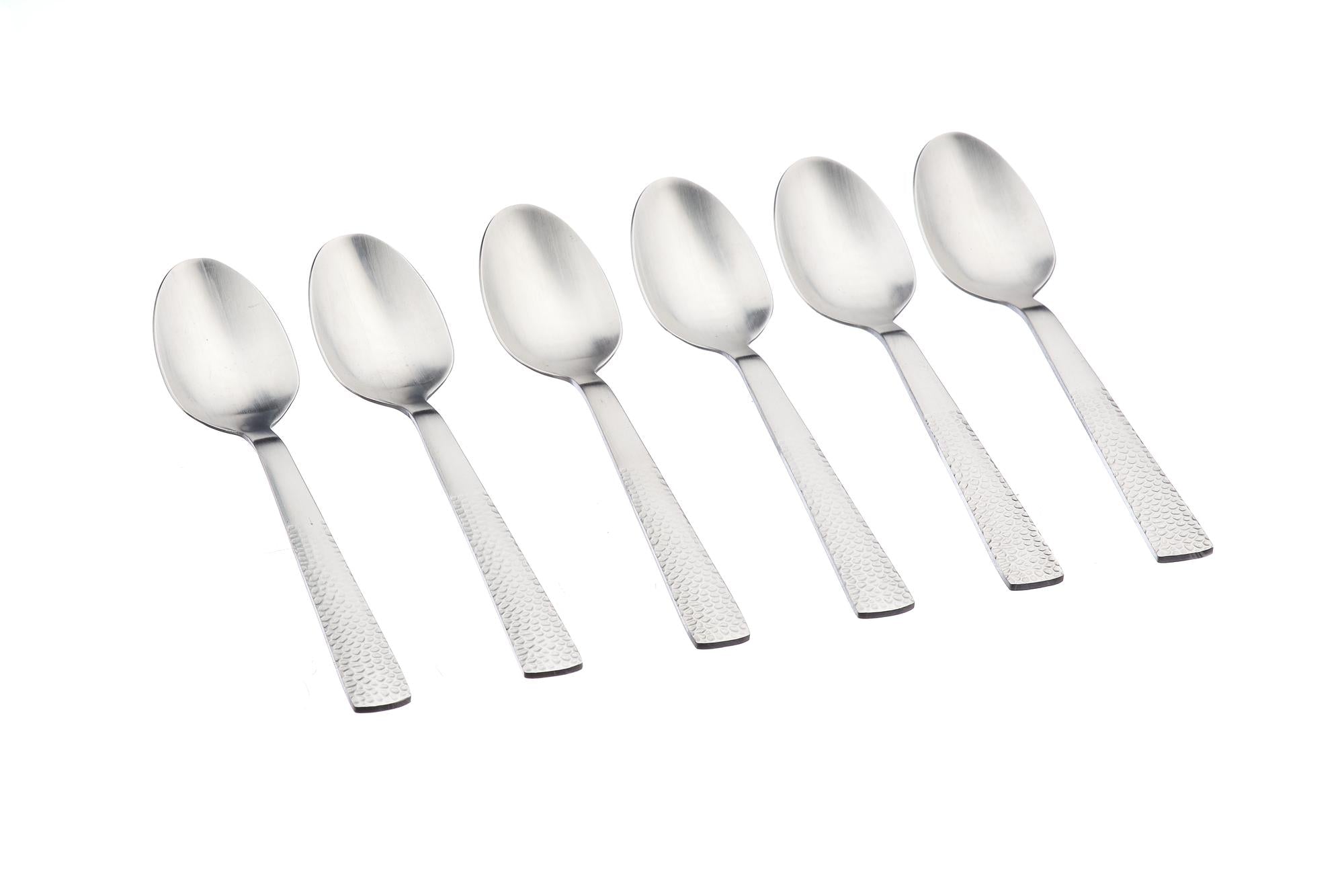 Set mit 6 kleinen Löffel FINN - 6 tlg. - Silber