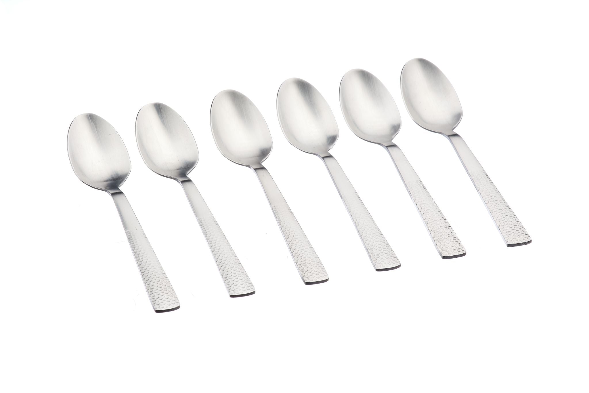 Set mit 6 kleinen Löffel FINN - 6 tlg. - Silber