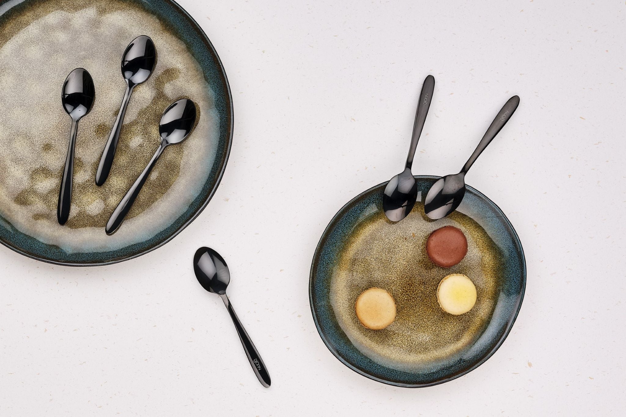 Coffret 6 petites cuillères KAJA - Black