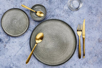 Set mit 6 kleinen Löffel KAJA - 6 tlg. - Gold