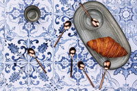 Coffret 6 petites cuillères KNUT - Copper