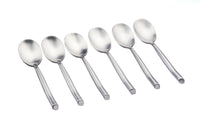Set mit 6 kleinen Löffel KNUT - 6 tlg. - Silber