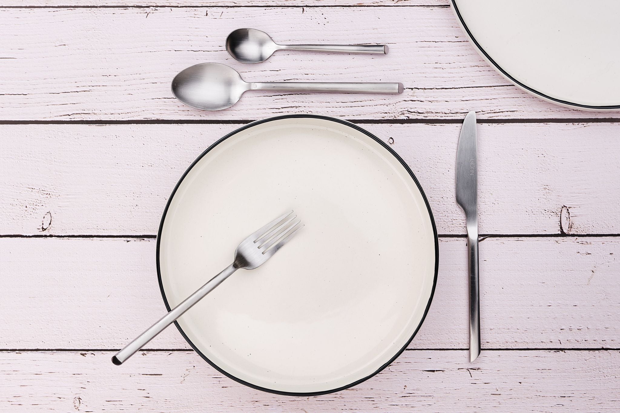 Tea spoon set 6 pieces KNUT - Silver