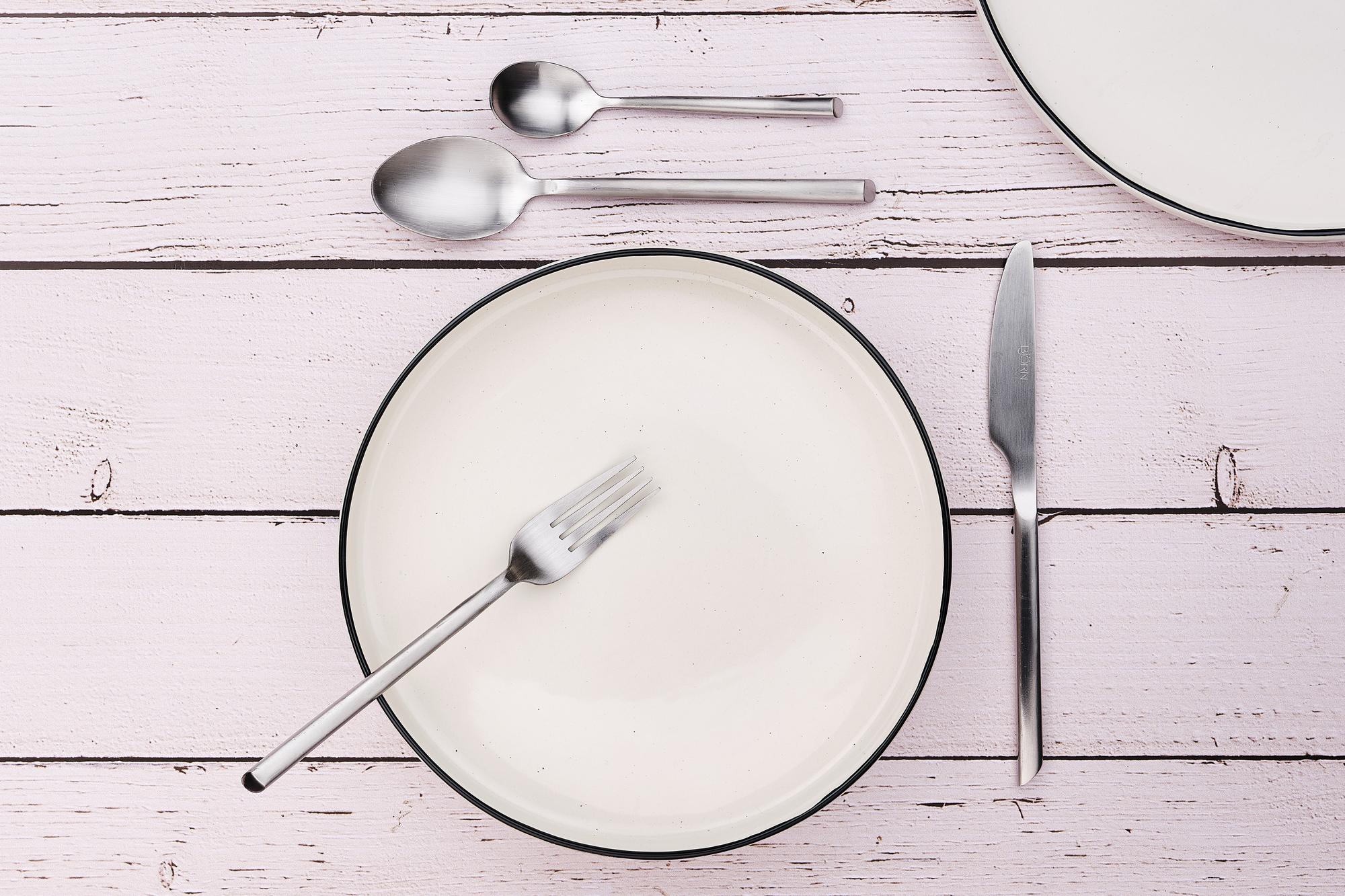 Set mit 6 kleinen Löffel KNUT - 6 tlg. - Silber