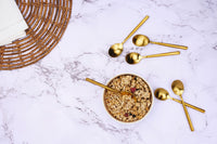 Tea spoon set 6 pieces NILS - Gold
