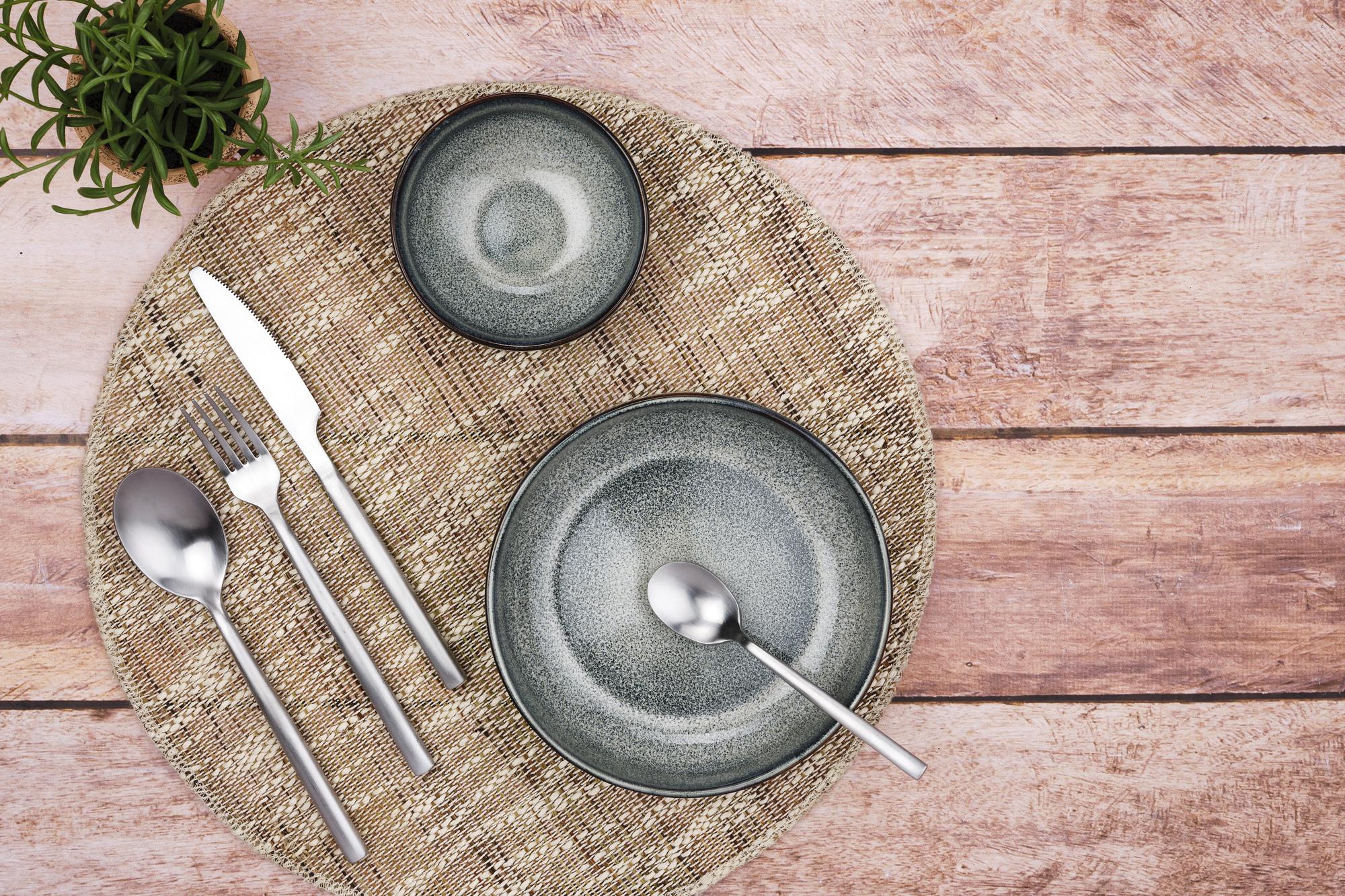 Set mit 6 kleinen Löffel NILS - 6 tlg. - Silber