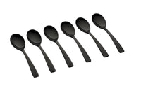 Tea spoon set 6 pieces OGLU - Black