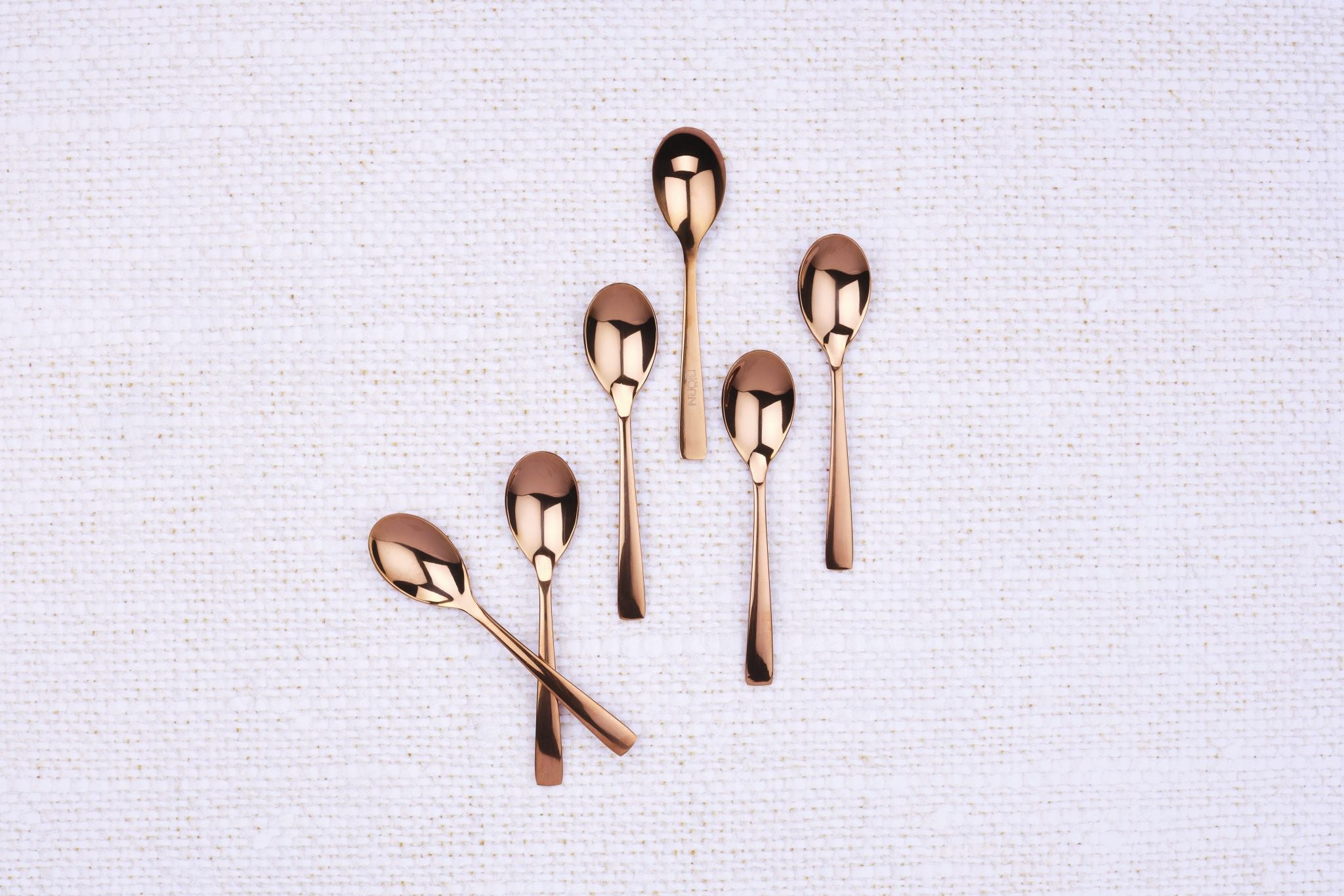 Set mit 6 kleinen Löffel OGLU - 6 tlg. - Kupfer