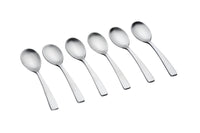 Set mit 6 kleinen Löffel OGLU - 6 tlg. - Silber