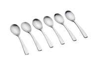 Set mit 6 kleinen Löffel OGLU - 6 tlg. - Silber