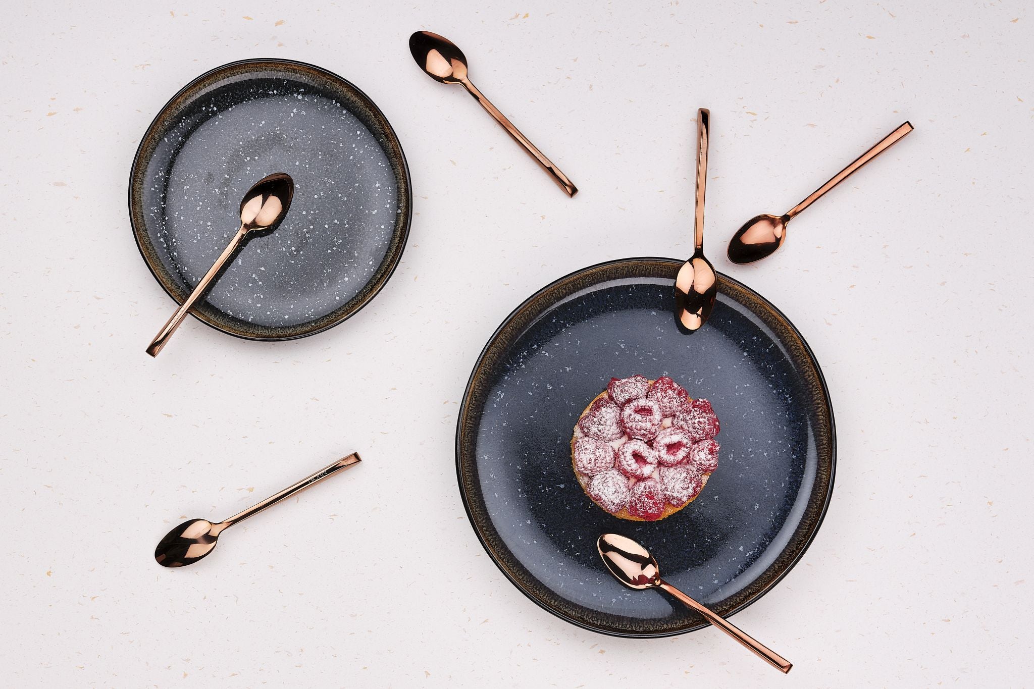 Tea spoon set 6 pieces OLAF - Copper