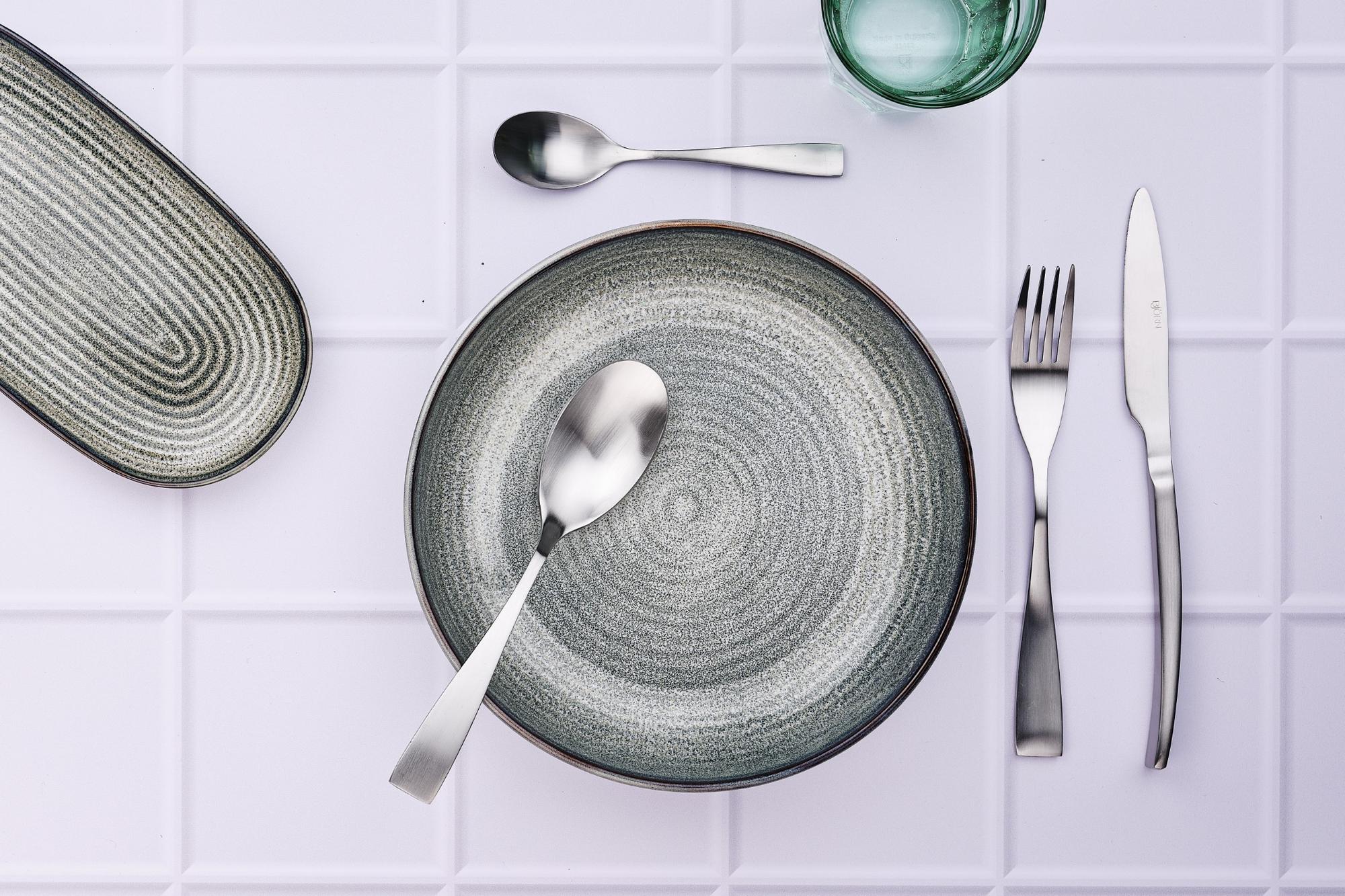 Set mit 6 kleinen Löffel SVEN - 6 tlg. - Silber