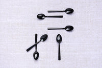 Tea spoon set 6 pieces TELMO - Black