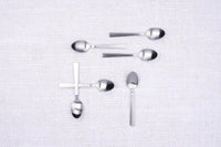 Set mit 6 kleinen Löffel TELMO - 6 tlg. - Silber