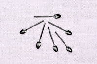 Tea spoon set 6 pieces VIGGO - Black