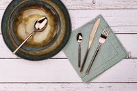 Tea spoon set 6 pieces VIGGO - Copper