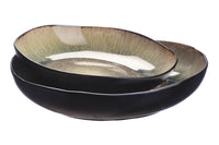 Cesto di frutta IRIS Ø27,5 cm e Ø32,5 cm - 2 pezzi - Marrone selvatico