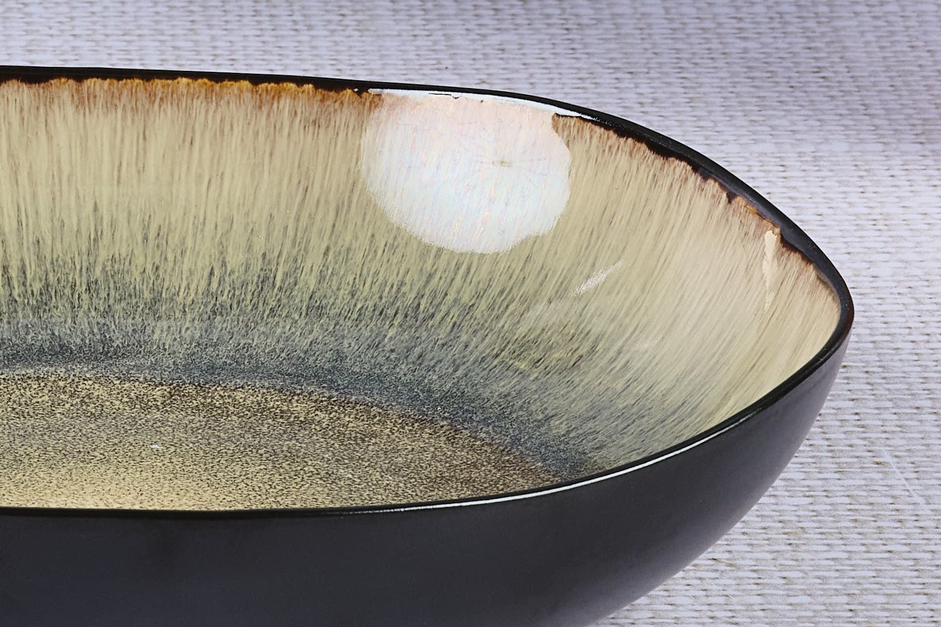 Cesto di frutta IRIS Ø27,5 cm e Ø32,5 cm - 2 pezzi - Marrone selvatico