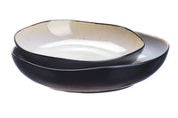 Cesto di frutta IRIS Ø27,5 cm e Ø32,5 cm - 2 pezzi - Bianco avorio