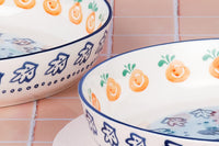 Fruchtschale NAPOLI Ø25,5cm - 2 tlg. - Citrus