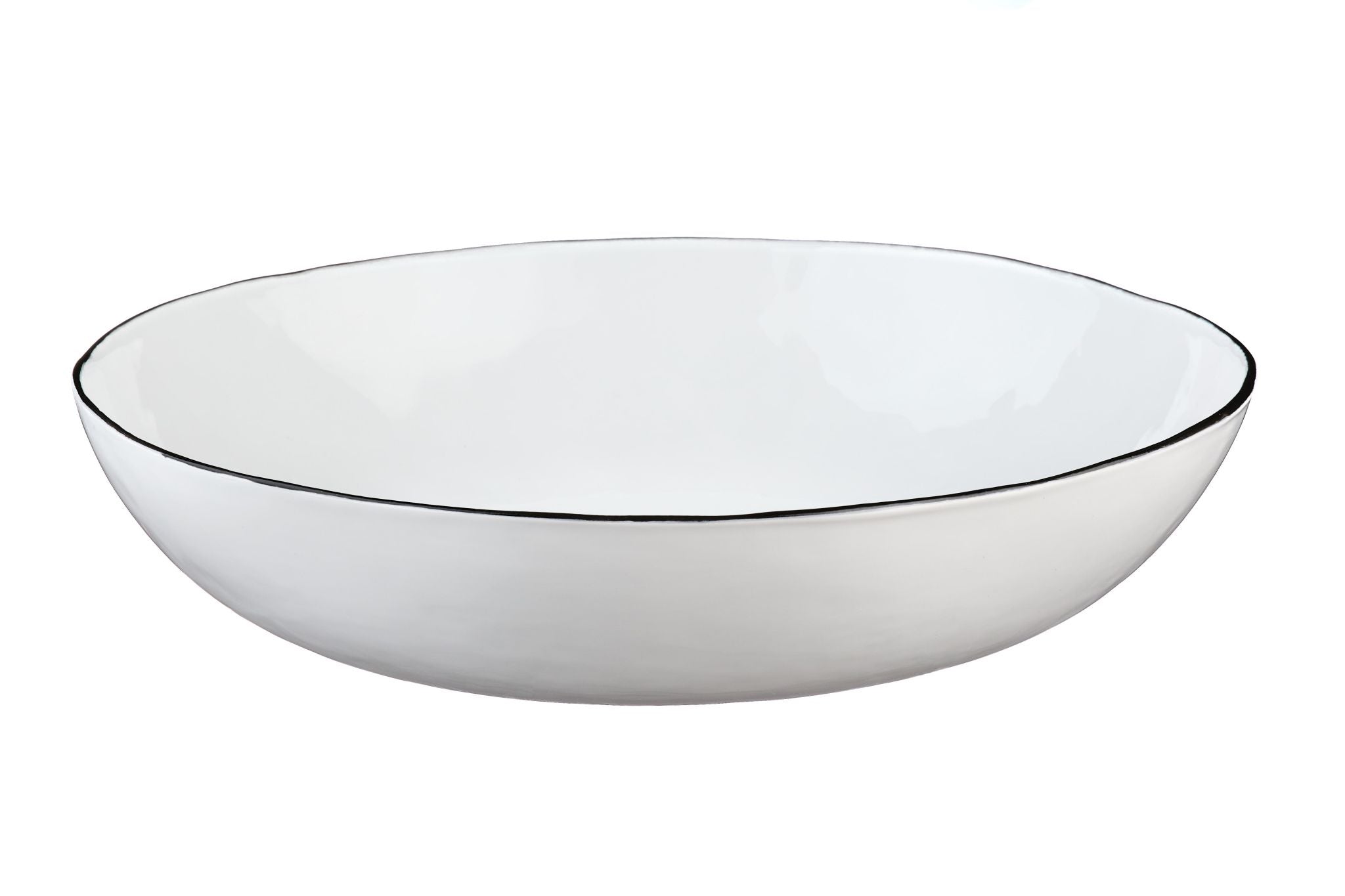 Fruchtschale PURE Ø29cm + Ø33,5cm - 2 tlg. - Weiss