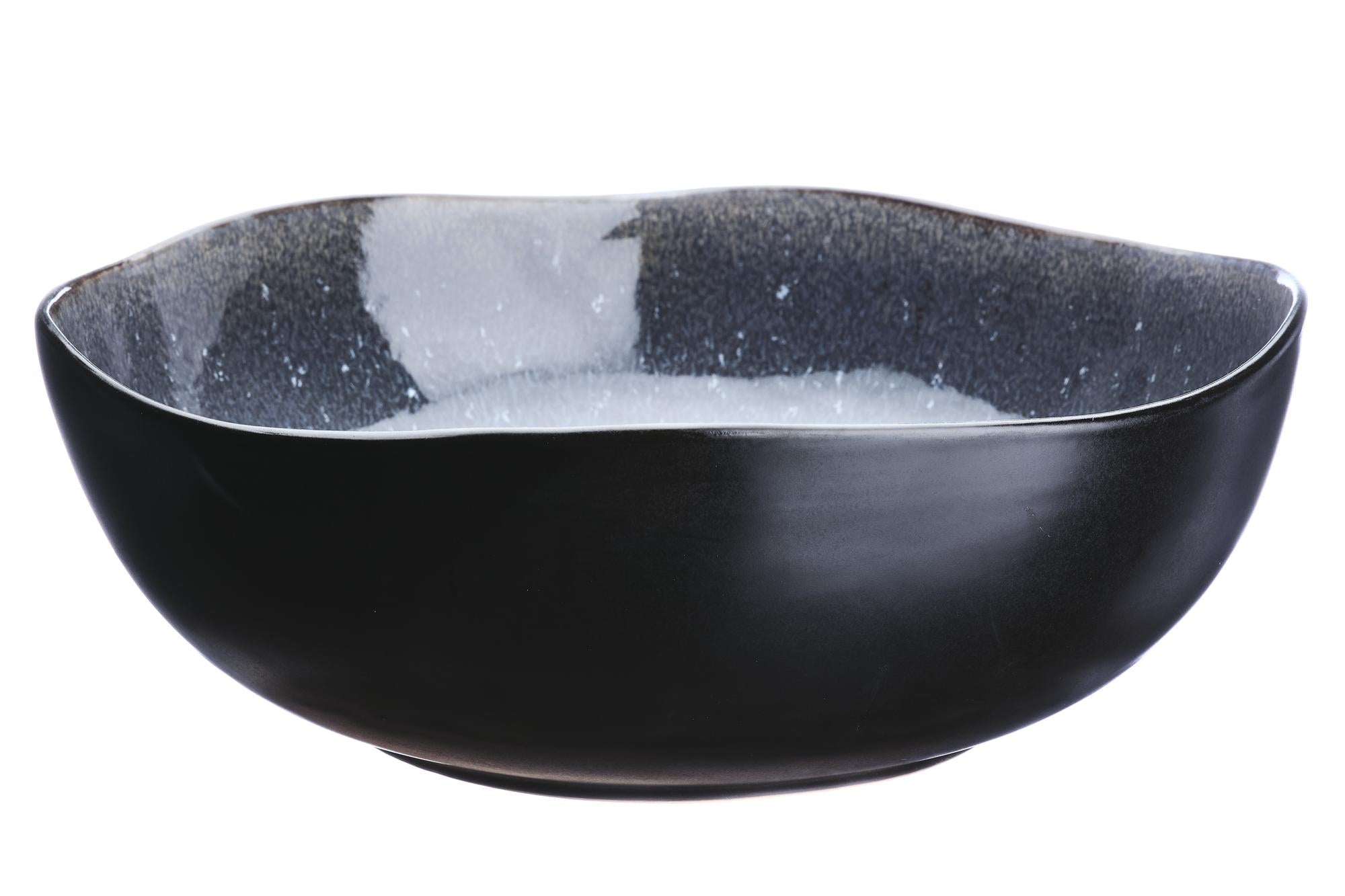 Salatschüssel IRIS Ø24cm und Ø28 - 2 tlg. - Dunkelblau