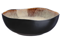 Salatschüssel IRIS Ø24cm und Ø28 - 2 tlg. - Wildbraun