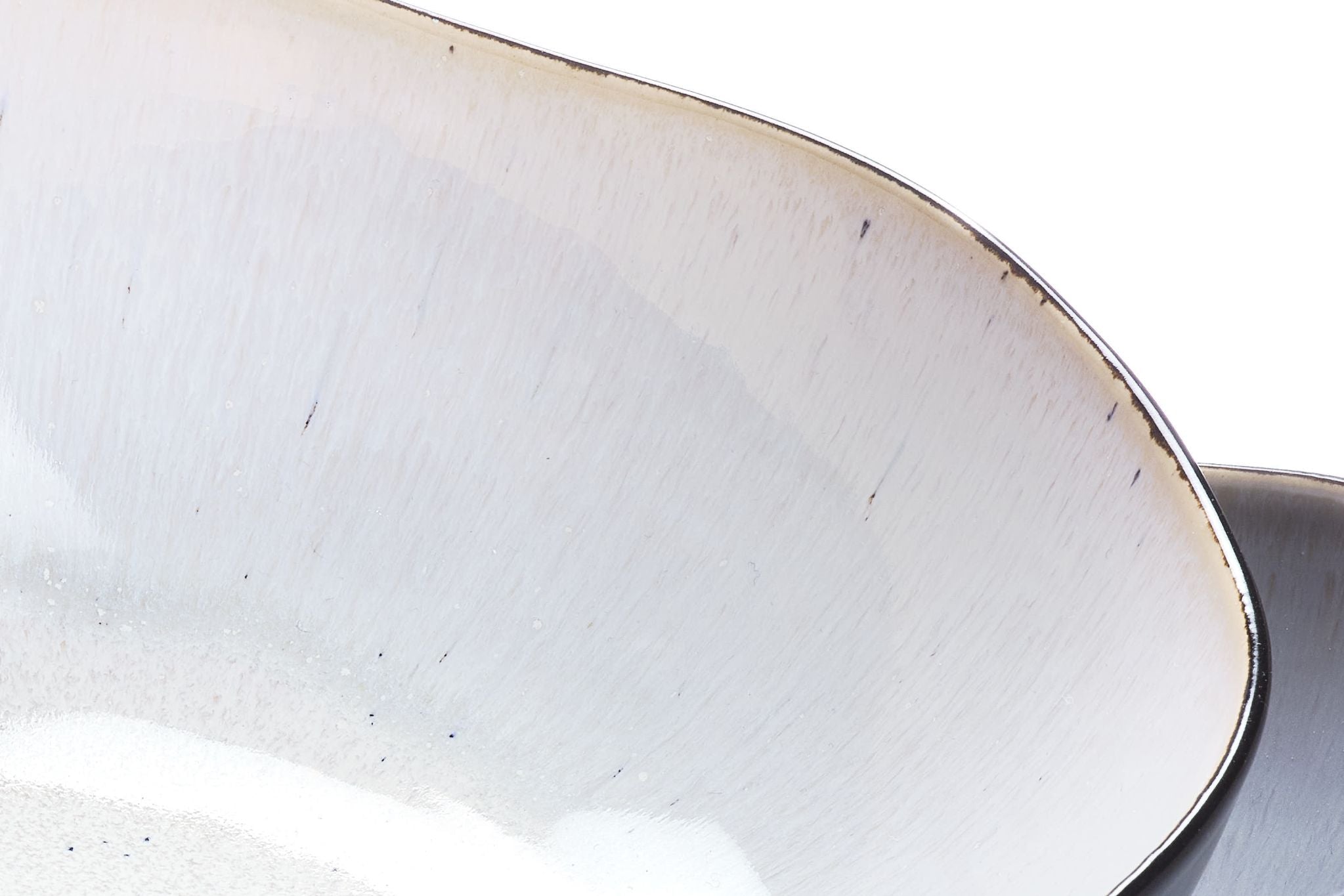 Insalatiera IRIS Ø24cm e Ø28,5cm - 2 pezzi - Bianco avorio