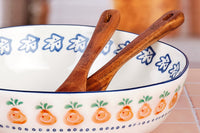 Salatschüssel NAPOLI Ø23,5cm + 28cm - 2 tlg. - Citrus