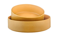 Insalatiera SCANDI Ø21,5 cm e Ø27,5 cm - 2 pezzi - Ocra