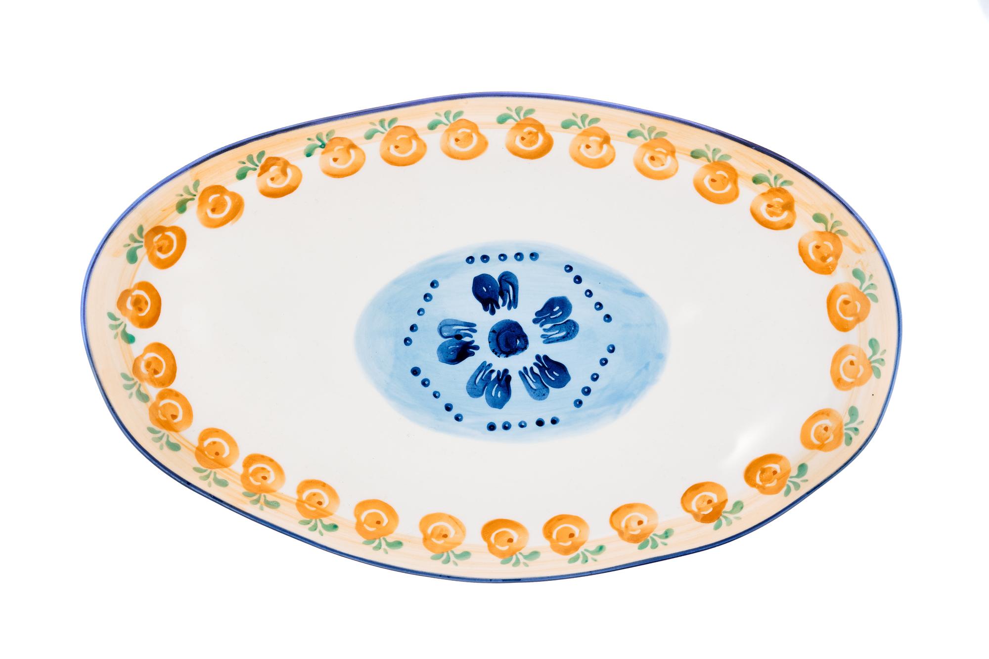 Servierplatten NAPOLI 36,5 x 22cm - 2 tlg. - Citrus