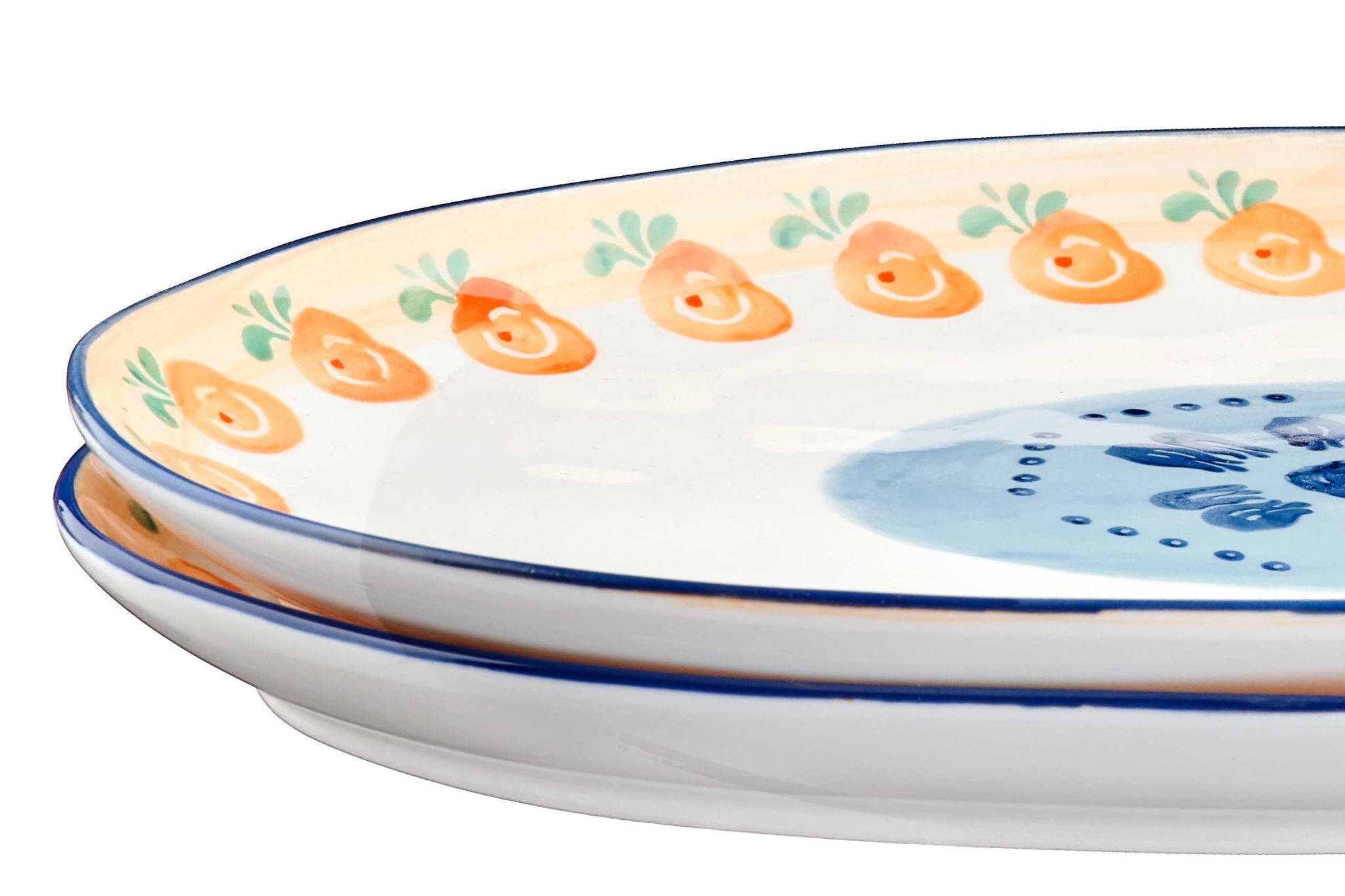 NAPOLI serving tray 36.5 x 22cm - 2 pieces - Citrus