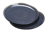 Service tray IRIS Ø32cm - 2 pieces - Night blue