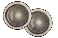 Service tray IRIS Ø32cm - 2 pieces - Wild brown