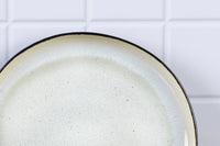 Plateau de service IRIS Ø32cm - 2 pièces - Blanc ivoire