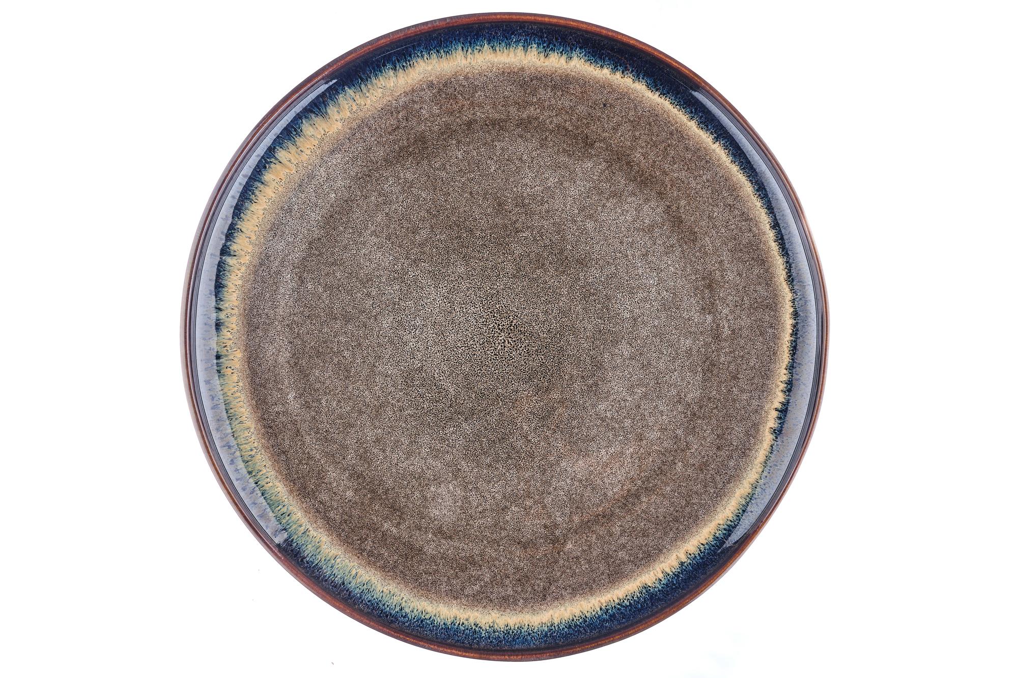 Servierplatte - GENESIS Ø33cm - Basalt