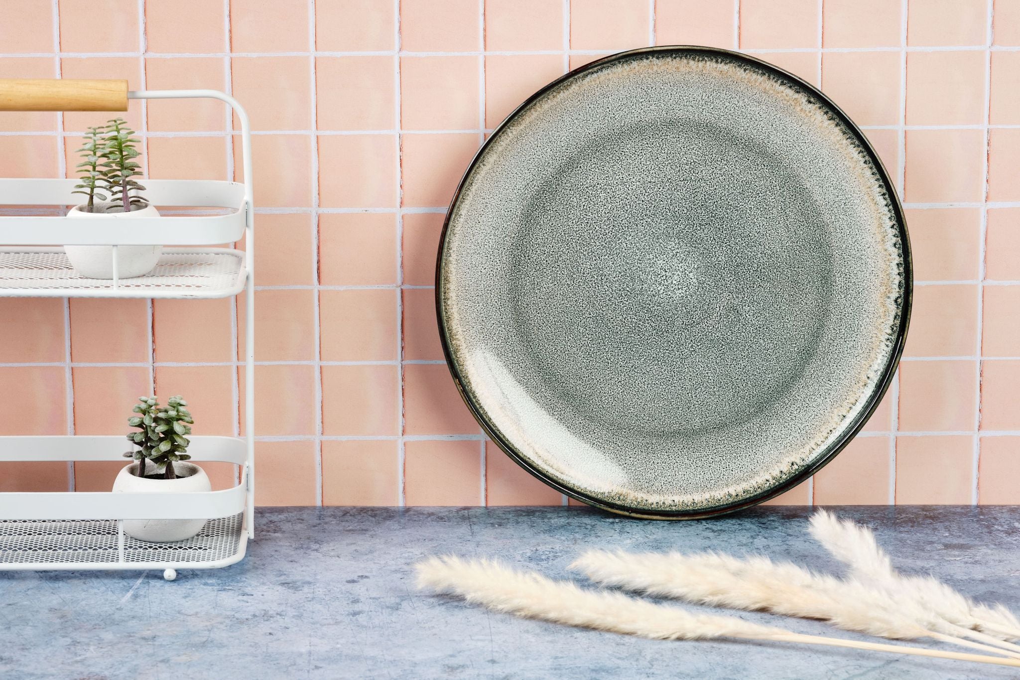 Vassoio da portata GENESIS Ø33 cm - Terra