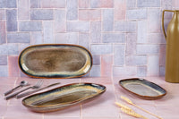 GENESIS serving tray - 3 pieces - Basalt