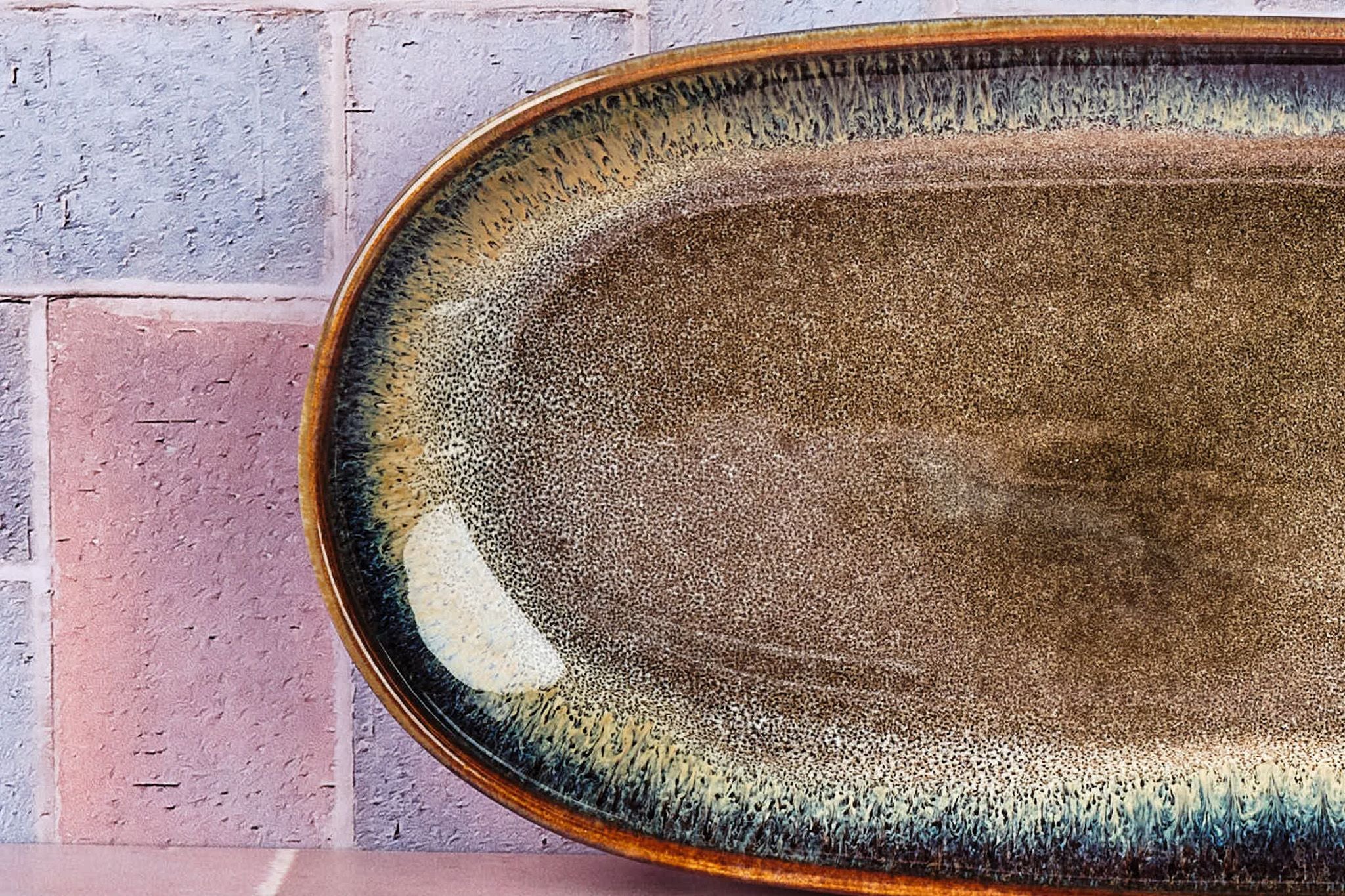 GENESIS serving tray - 3 pieces - Basalt