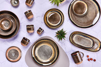 GENESIS serving tray - 3 pieces - Basalt