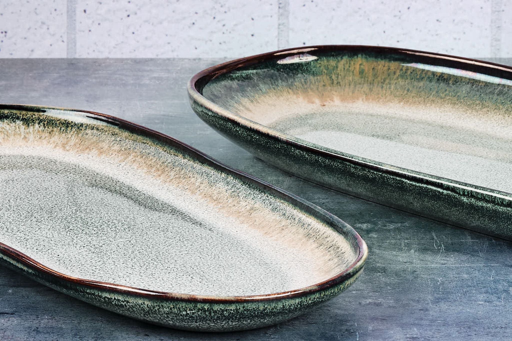 GENESIS serving tray - 3 pieces - Earth